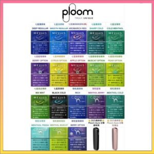 Ploom X煙彈MEVIUS萬事發/CAMEL駱駝七星加熱菸說明書